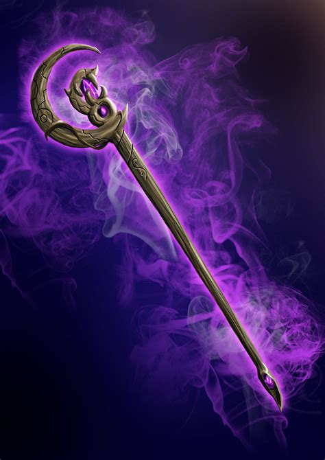 The magical staff